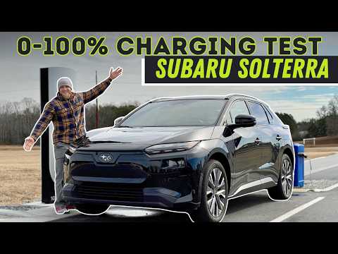 Finally Competitive! New 2026 Subaru Solterra 0-100% DC Fast Charging Analysis