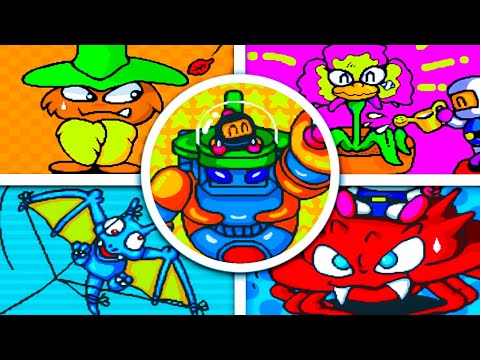 Bomberman '93 - All Bosses (No Damage) - PC Engine / Turbografx-16