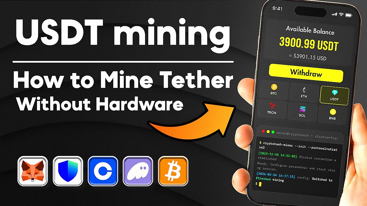 How to Mine Tether (USDT) Daily Without Hardware: 2026 Guide