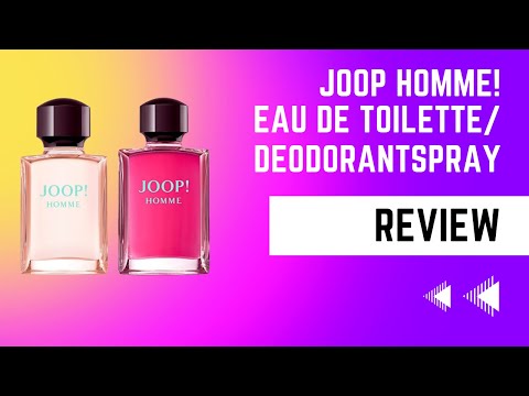 Joop! Homme Mens Perfume Joop! Deodorant VS Eau De Toilette * PERFUME REVIEW* WHATS THE DIFFERENCE?