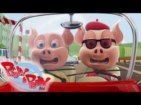 Pinky and Perky | POWER PIG | Security | E15 full episode | Cartoons for Kids