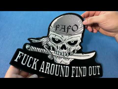 FAFO Embroidered Patch PL7106