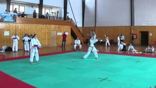 preview picture of video '20150321 - 7. Jarní přátelský turnaj karate - Humpolec - Kata - Navrátilová - 02'