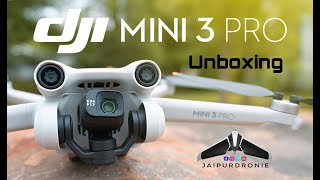 DJI MINI 3 Pro UNBOXING | JaipurDronie | DJI | DRONE | INDIA