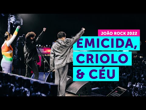 Emicida, Criolo e Céu - João Rock 2022