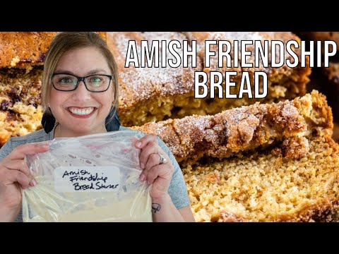 Amish Friendship Bread Recipe + How to make Starter