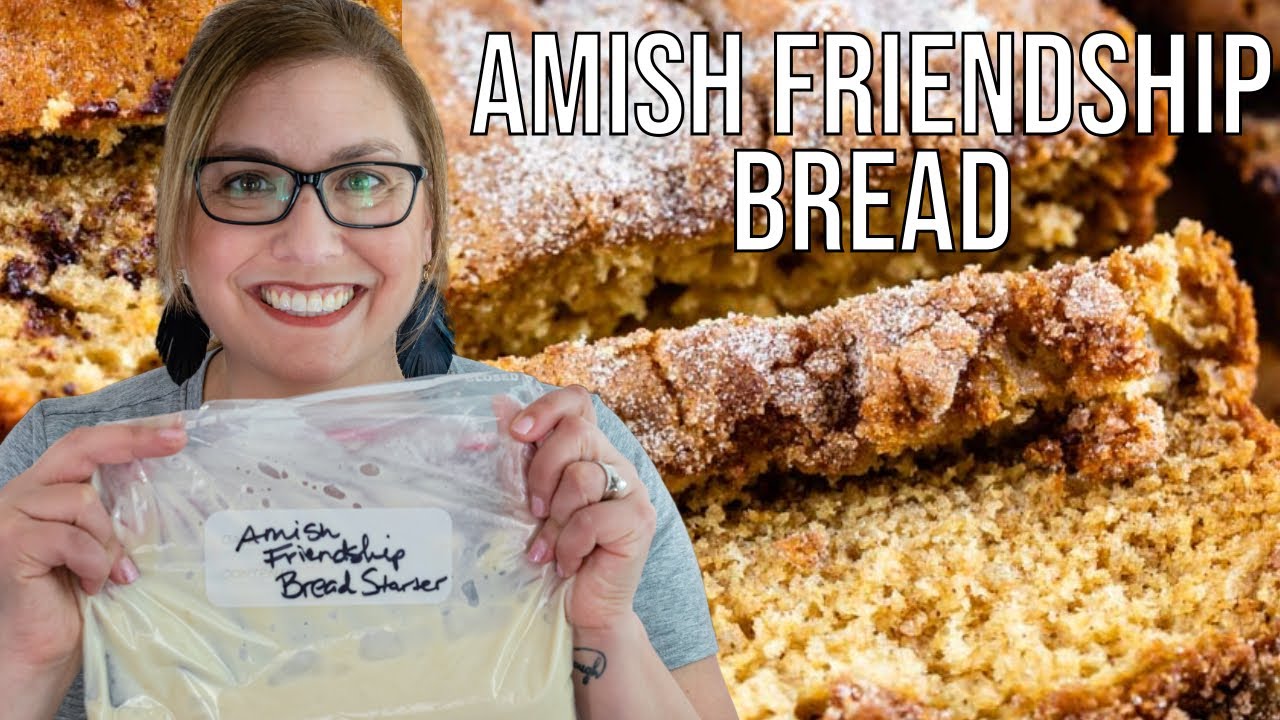 Amish Friendship Bread Recipe + How to make Starter