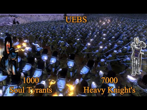 1000 Soul Tyrants' vs 7000 Heavy Knight's | Ultimate Epic Battle Simulator |