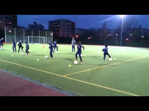 Warm machen beim FSV Nordost