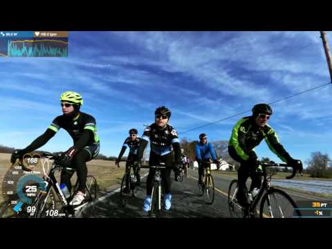 South Jersey Spring Series (SJSS) CAT 4/5 Cycling Race 3/22/15 (Garmin Virb)(Rear Mount)