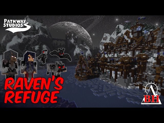 Raven's Refuge Survival Spawn (Minecraft Marketplace Map) Minecraft Map