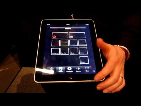 Panasonic Blu-Ray Disc™ Player remote control app demo (iPad™/iPhone™/iPod Touch™)