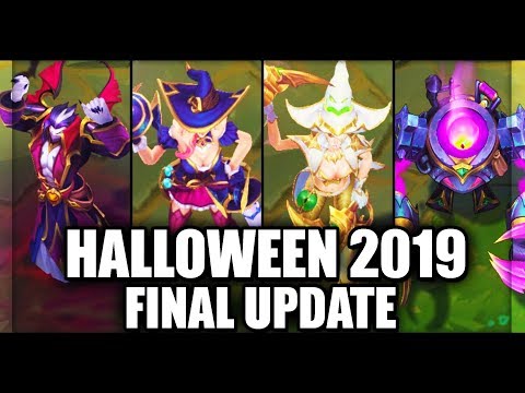 All New 2019 Halloween Skins Final Update Bewitching Miss Fortune Count Kassadin Witchs Blitzcrank