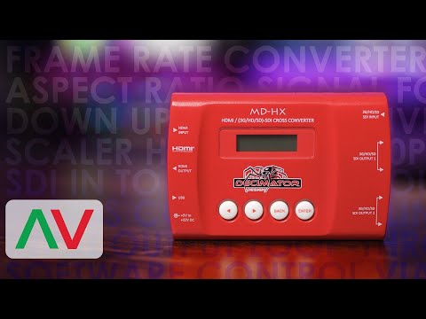 Decimator MD-HX - "The Swiss Army Knife" of Live Production