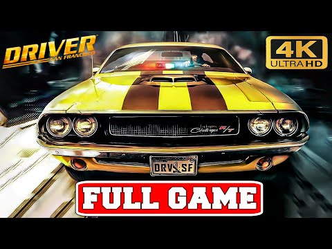 DRIVER SAN FRANCISCO Gameplay Walkthrough FULL GAME No Commentary (PC 4K 60FPS Longplay)