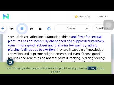 36. Mahāsaccaka Sutta -  The Greater Discourse to Saccaka (part 1/4)