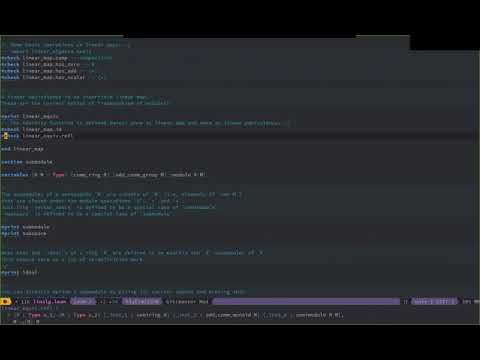 LftCM2020: Linear algebra - Anne Baanen