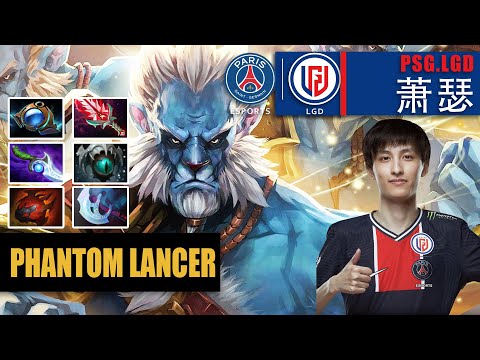 Phantom Lancer Safelane | PSG.LGD.Ame | IMBA DIFFUSAL & BLOODTHORN BUILD | 7.31b Gameplay Highlights