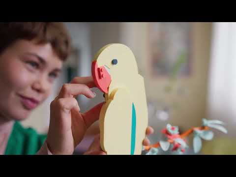 Vidéo LEGO Art 31211 : La collection Faune – Les perroquets Ara