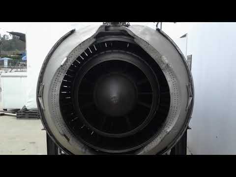 Convair 990 engine, wind chime, Ken Leckwold