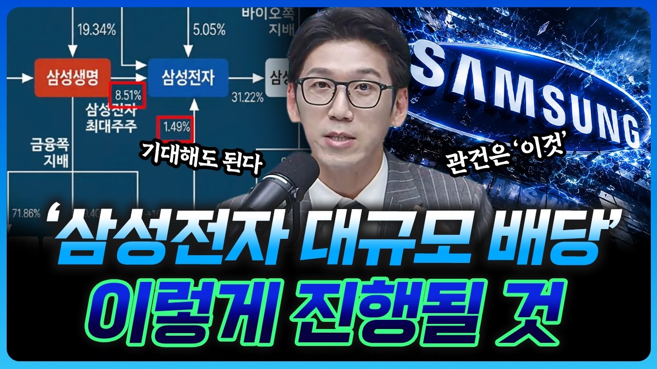 '엇갈린 주주환원' 삼성전자 배당의 모든 것 | 백인재 부센터장 [더블 크루]