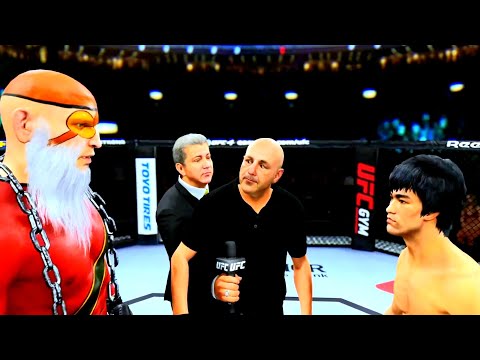 Sniper (Dota 2) vs. Bruce Lee - EA sports UFC 4 - Final Fight