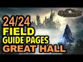 The Great Hall: All 24 Field Guide Pages Locations | Hogwarts Legacy