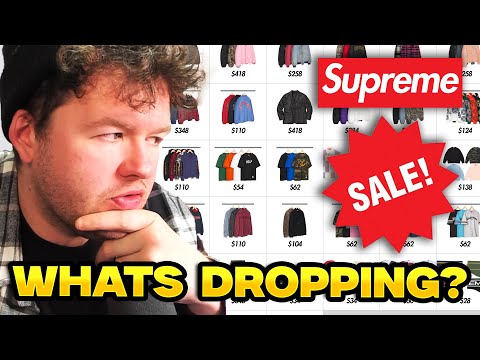 SUPREME FW25 SALE DROPPING THIS WEEK! WHATS DROPPING? GET READY!