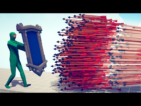 GIANT ZOMBIE MIRROR SHIELD vs EVERY GOD - Totally Accurate Battle Simulator