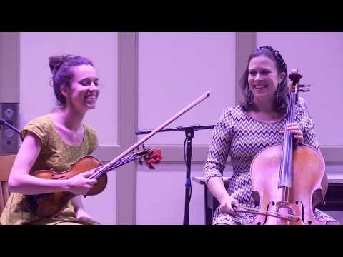 Brittany Haas, Natalie Haas, and Yann Falquet "Dry and Dusty~Duck River" 4/20/19  Whately, MA