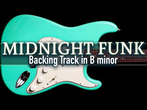 Midnight Funk Backing Track in B minor | SZBT 1092