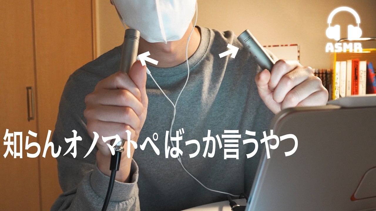 【ASMR】知らんオノマトペずっというやつ🌃 | 左右に移動するASMR