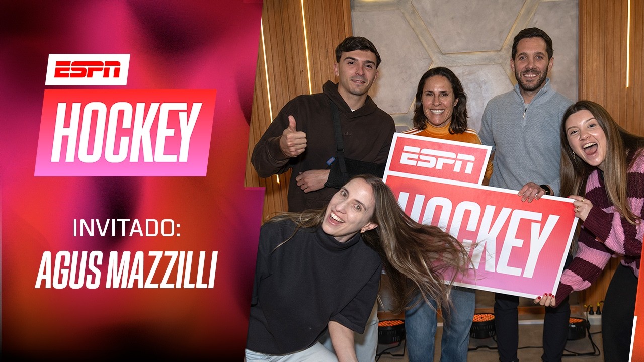 ESPN HOCKEY: MECHI, BAUTI, SHEI Y MARTU CON LA VISITA DEL PÁJARO MAZZILLI