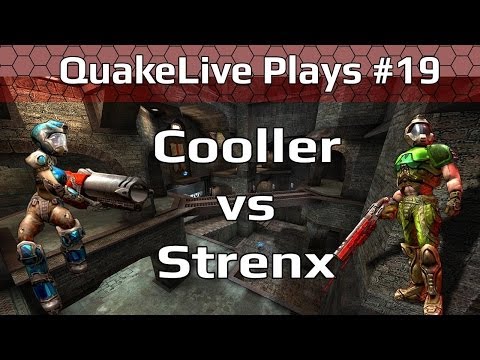 Cooller vs Strenx on Furious Heights - Quakelive Plays #19