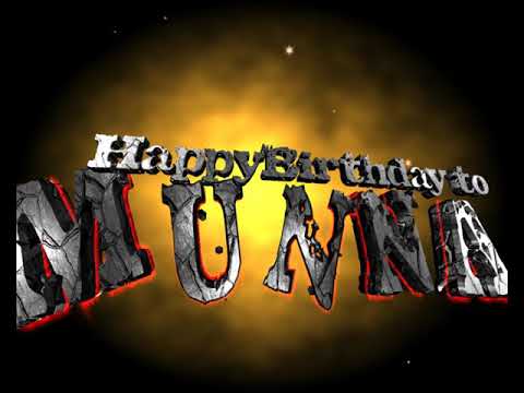 Happy birthday to you my dear friend Munna NTR