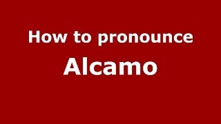 How to pronounce Alcamo