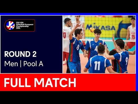 Full Match | Portugal vs. Türkiye | CEV U20 Volleyball European Championship 2024