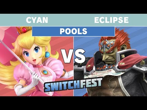 Switchfest 2019 - Cyan (Peach) Vs Eclipse (Ganondorf) Winners Pools - Smash Ultimate