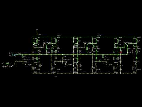 Shift register with minimal transistor count