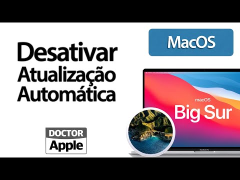 Curso Apple Mac - Desativar Atualização Automática
