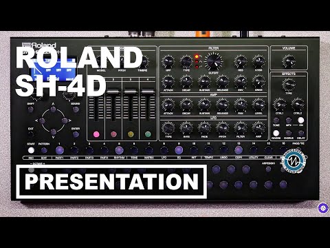 Roland SH-4D polyphonic desktop synthesizer image 19