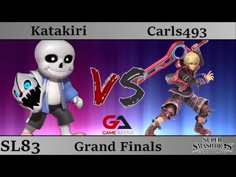 SmashLAN'd 83 - Grand Finals: Katakiri [L] (Mii Gunner SANS) vs Carls493 (Shulk)