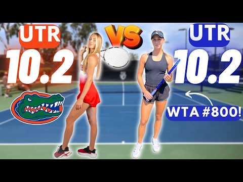 D1 University of Florida vs WTA #800!