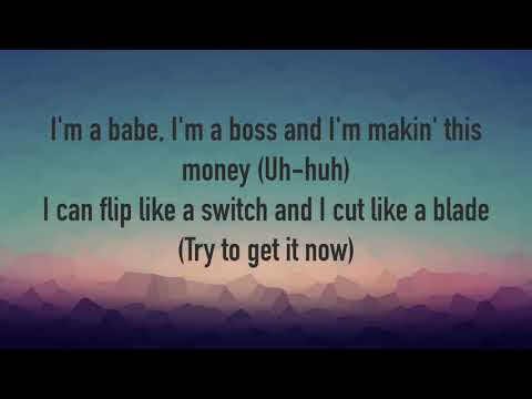 Avril Lavigne ft. Nicki Minaj Dumb Blonde (lyric video)