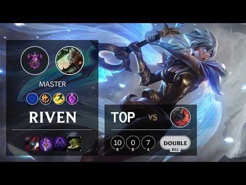 Riven Top vs Aatrox - EUW Master Patch 10.8