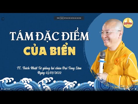 Tám đặc thù của biển