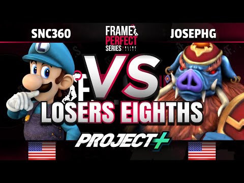 FPS6 Online - Moist Memes | SNC360 (Luigi) vs. JosephG (Ganondorf) - Project+ Losers Top 8