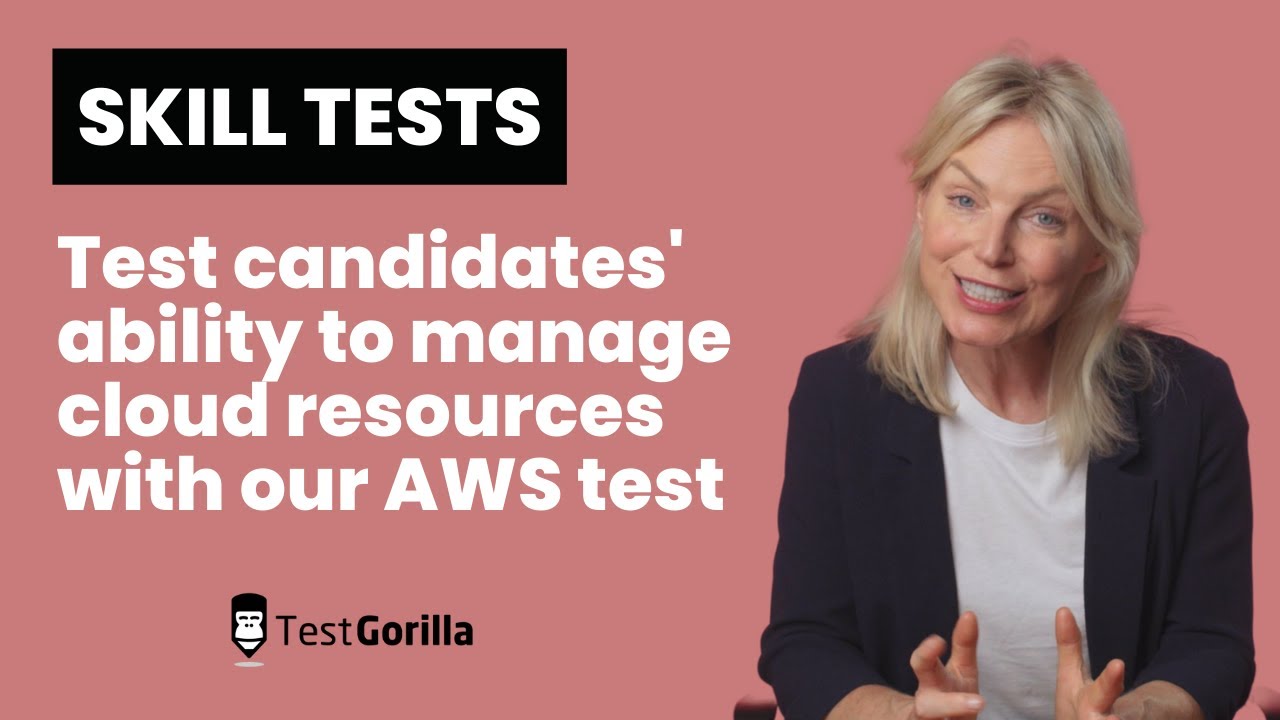 Evaluate candidates’ cloud management skills with an AWS test