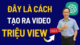Cách Tạo Video TRIỆU VIEW Bằng AI | Hướng Dẫn tạo Video bằng AI I Tiến Khanh MMO