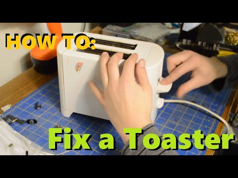 HOW TO: Fix a Toaster that Won't Stay Down